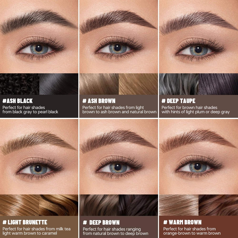 Couleur de crayon à sourcils